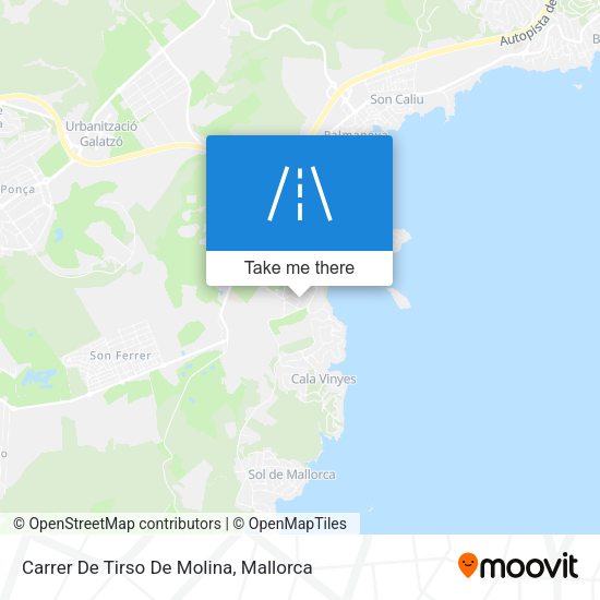 Carrer De Tirso De Molina map