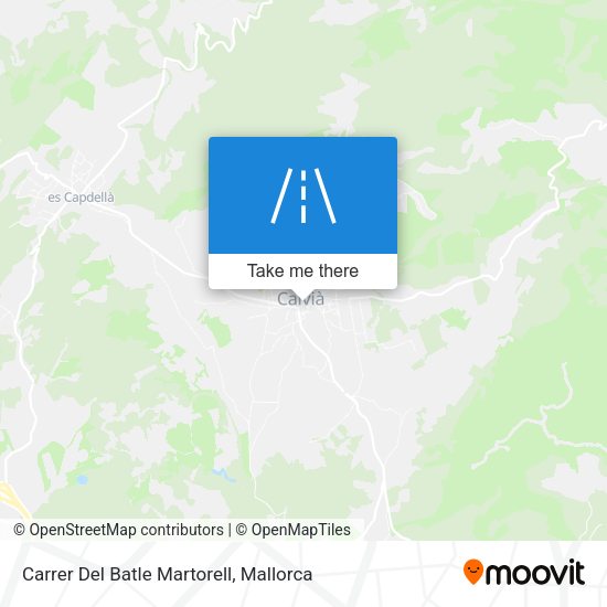 Carrer Del Batle Martorell map