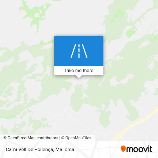 Camí Vell De Pollença map