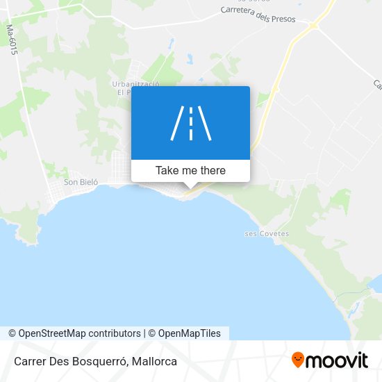 Carrer Des Bosquerró map