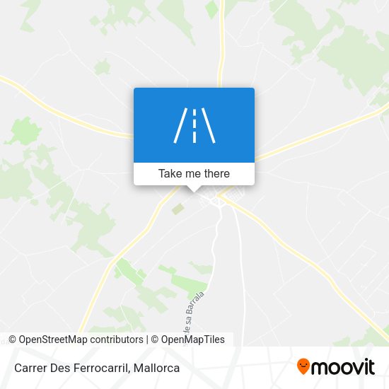 Carrer Des Ferrocarril map