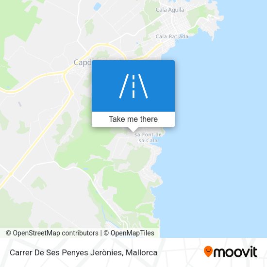 Carrer De Ses Penyes Jerònies map