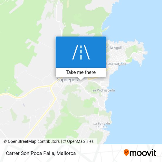Carrer Son Poca Palla map