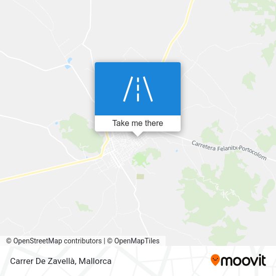 Carrer De Zavellà map