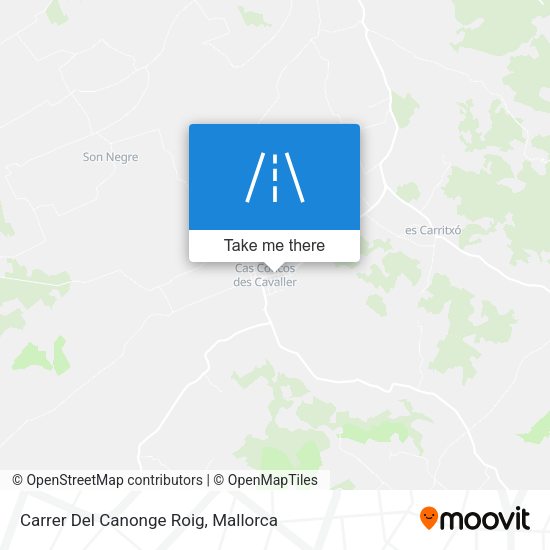 Carrer Del Canonge Roig map