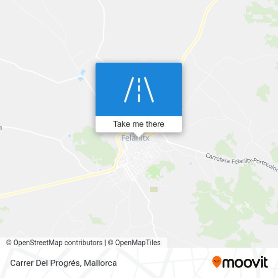 Carrer Del Progrés map