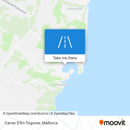 Carrer D'En Togores map