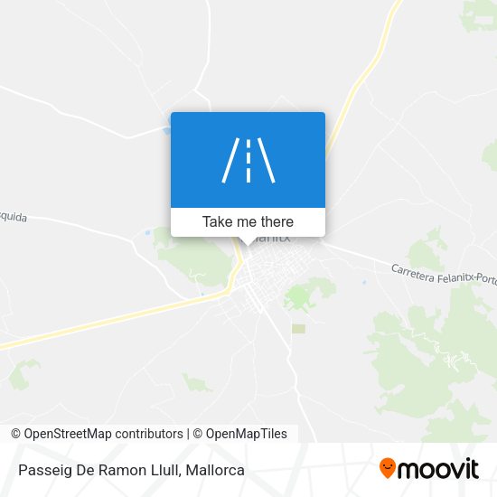 Passeig De Ramon Llull map