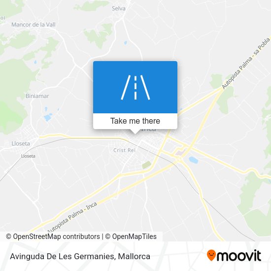 Avinguda De Les Germanies map