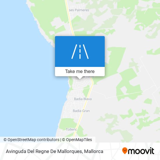 Avinguda Del Regne De Mallorques map