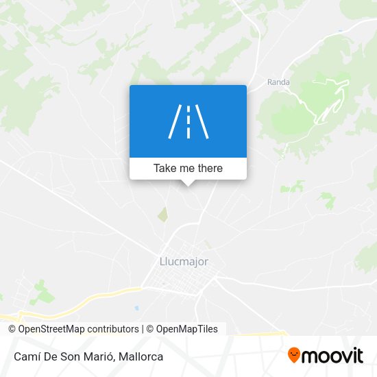 Camí De Son Marió map