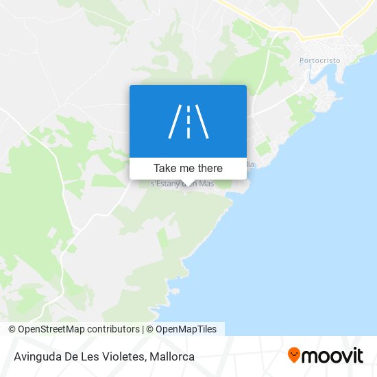 mapa Avinguda De Les Violetes