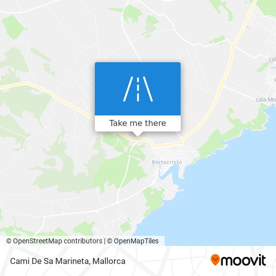 Cami De Sa Marineta map