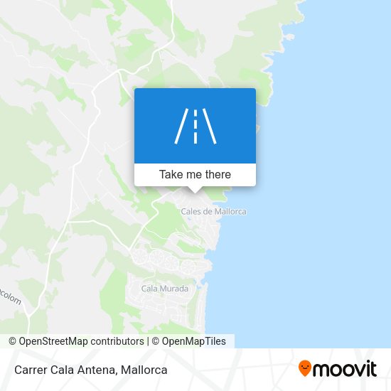 Carrer Cala Antena map