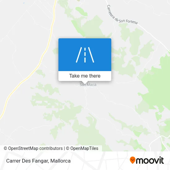 Carrer Des Fangar map