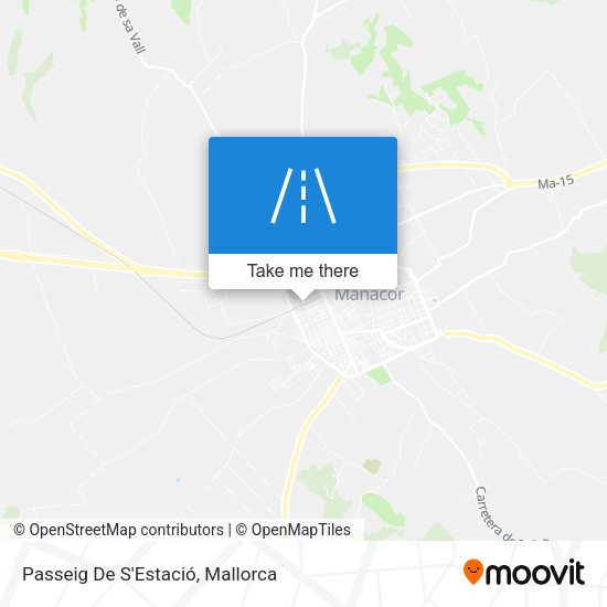Passeig De S'Estació map