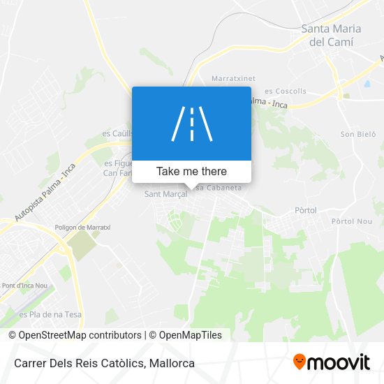 Carrer Dels Reis Catòlics map