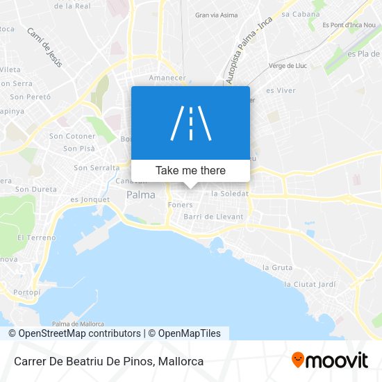 Carrer De Beatriu De Pinos map