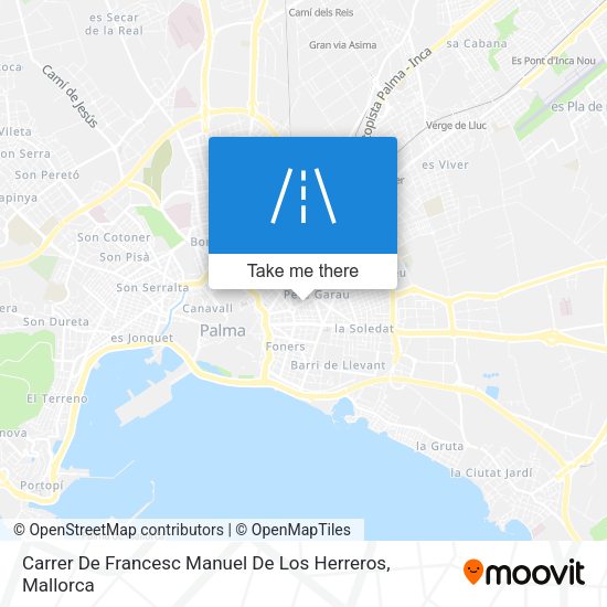 Carrer De Francesc Manuel De Los Herreros map