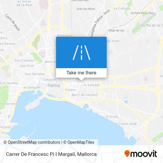 Carrer De Francesc Pi I Margall map
