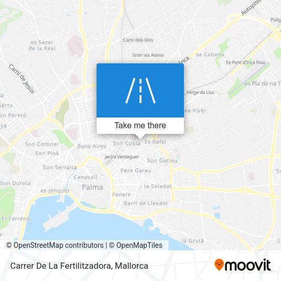 Carrer De La Fertilitzadora map