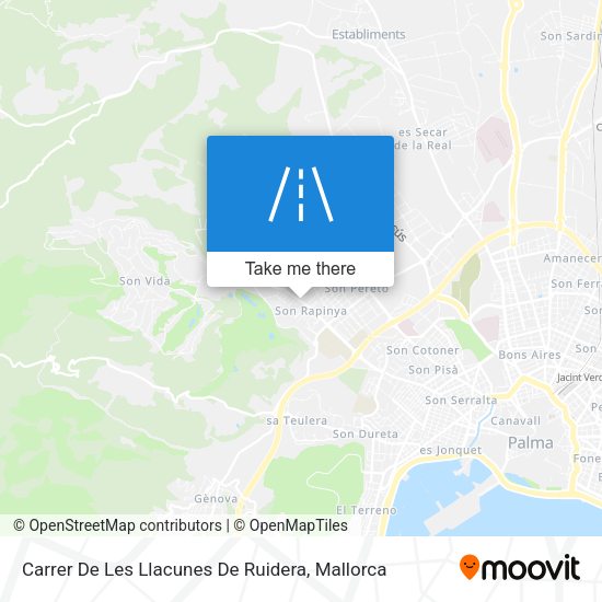 Carrer De Les Llacunes De Ruidera map