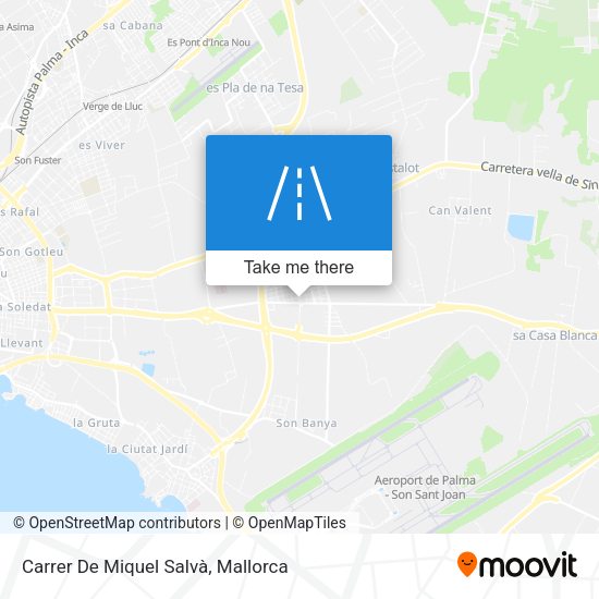 Carrer De Miquel Salvà map