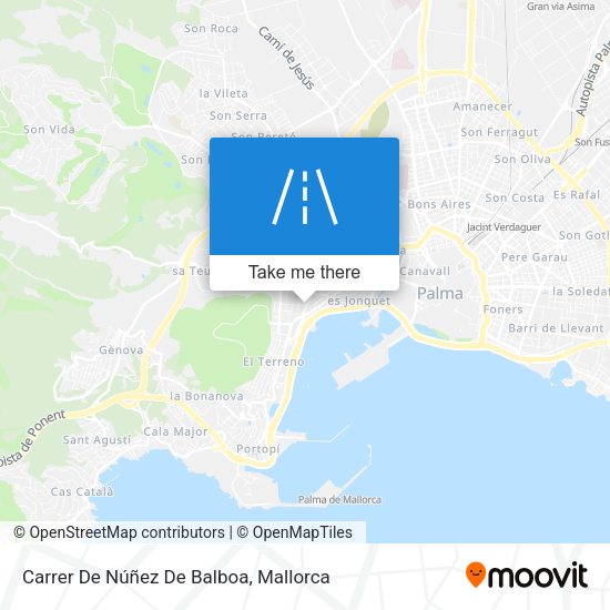 Carrer De Núñez De Balboa map