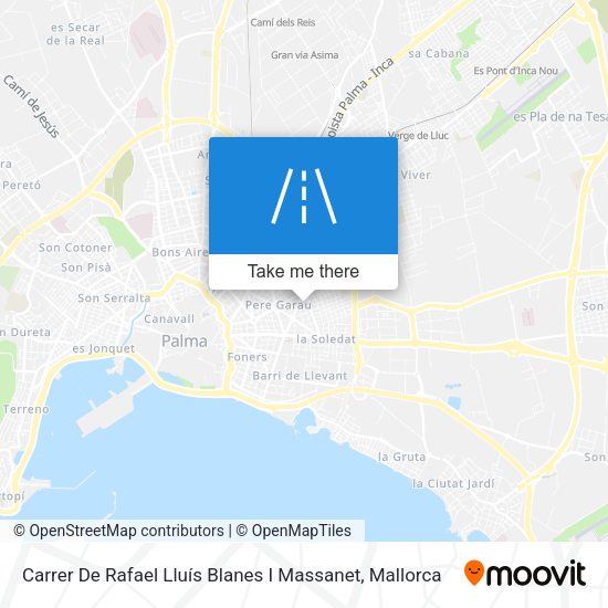 Carrer De Rafael Lluís Blanes I Massanet map