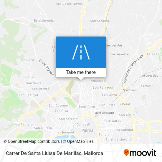 Carrer De Santa Lluïsa De Marillac map