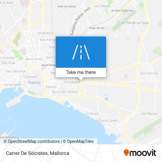 Carrer De Sòcrates map