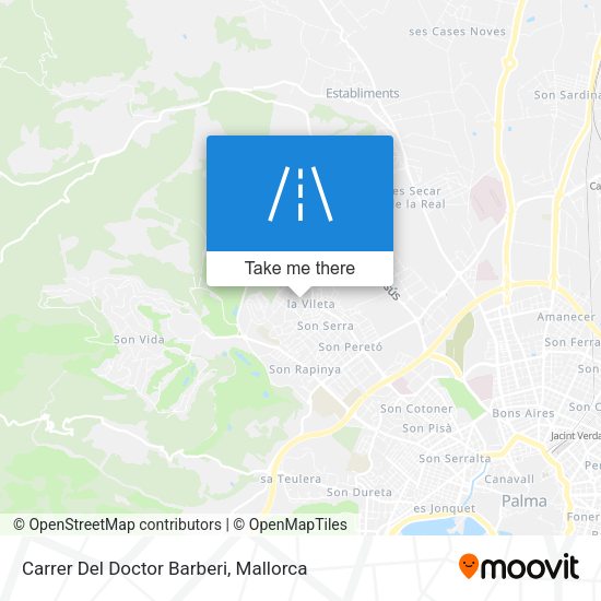 Carrer Del Doctor Barberi map