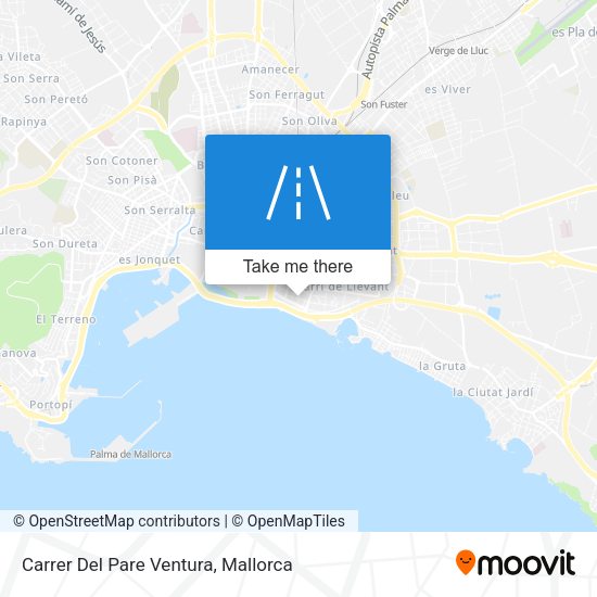 Carrer Del Pare Ventura map