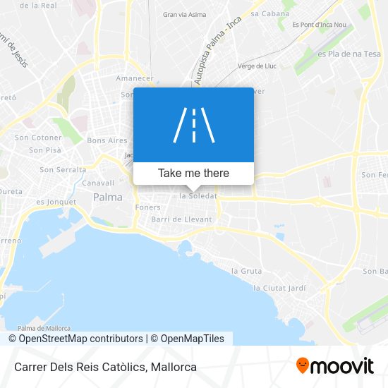 Carrer Dels Reis Catòlics map
