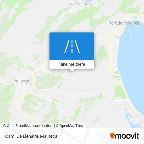 Camí De Llenaire map