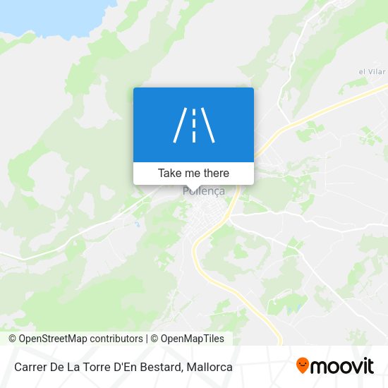 Carrer De La Torre D'En Bestard map