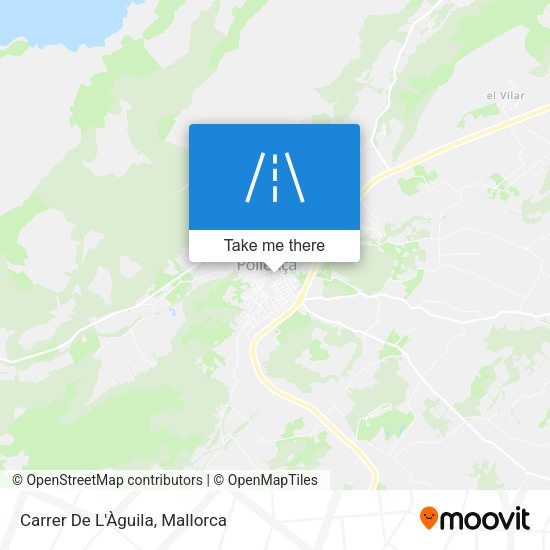 Carrer De L'Àguila map