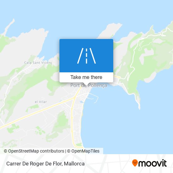 mapa Carrer De Roger De Flor