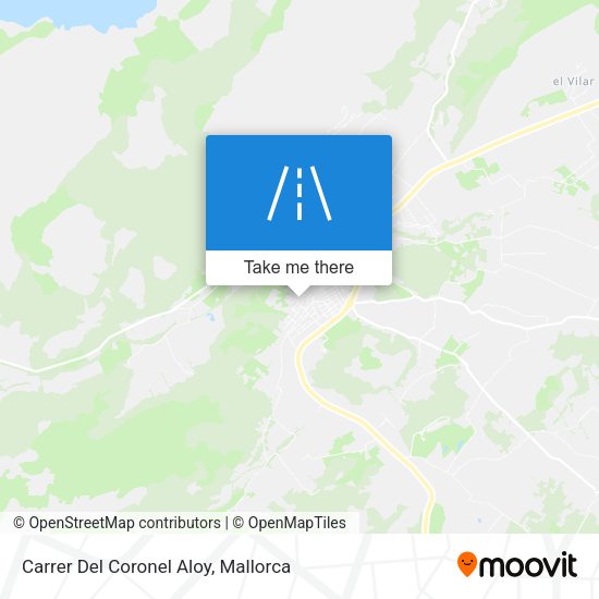 Carrer Del Coronel Aloy map