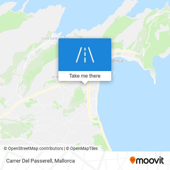 Carrer Del Passerell map