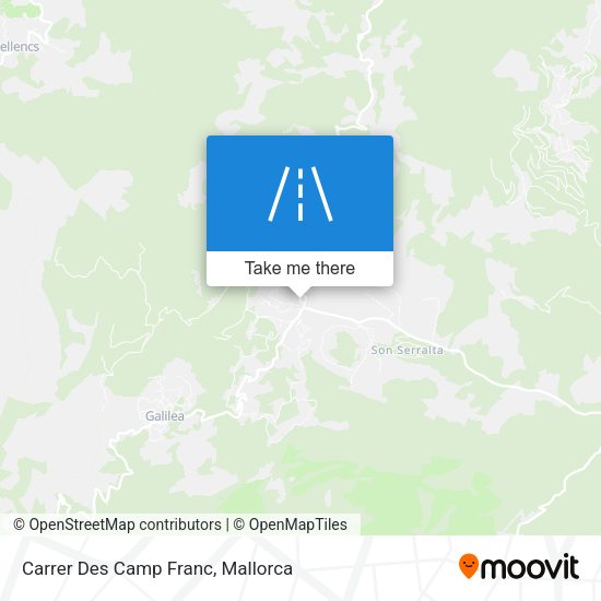 Carrer Des Camp Franc map
