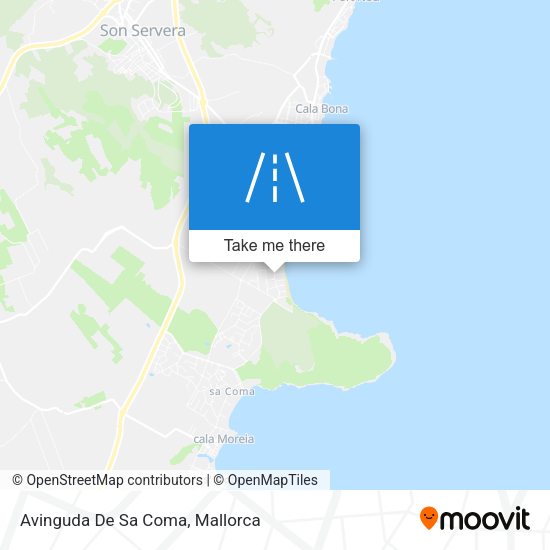 Avinguda De Sa Coma map