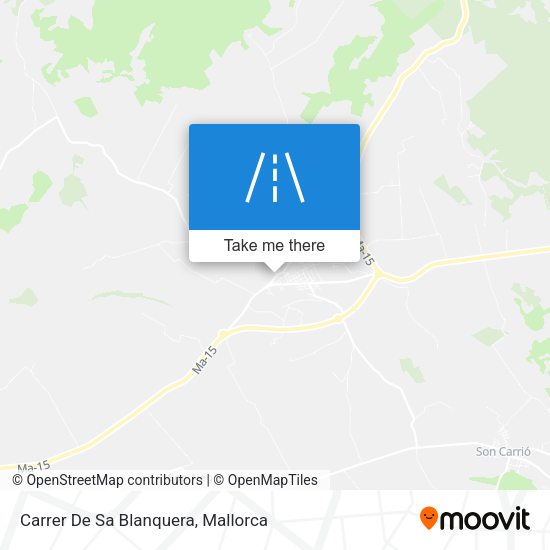 Carrer De Sa Blanquera map