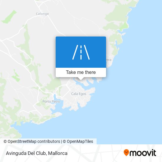 mapa Avinguda Del Club