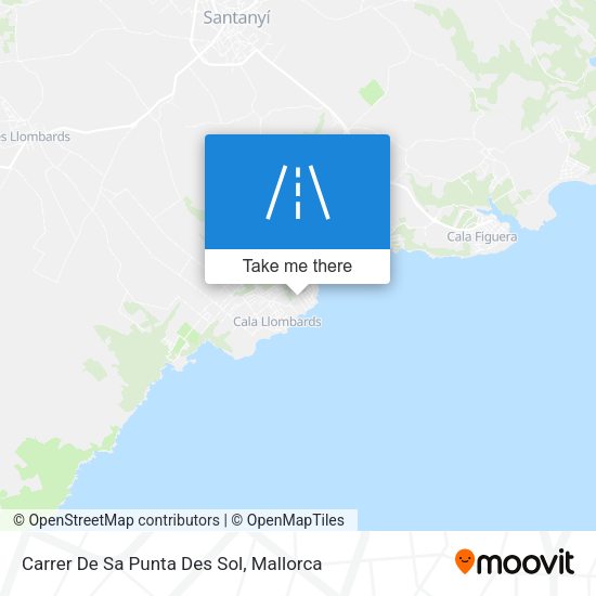 Carrer De Sa Punta Des Sol map