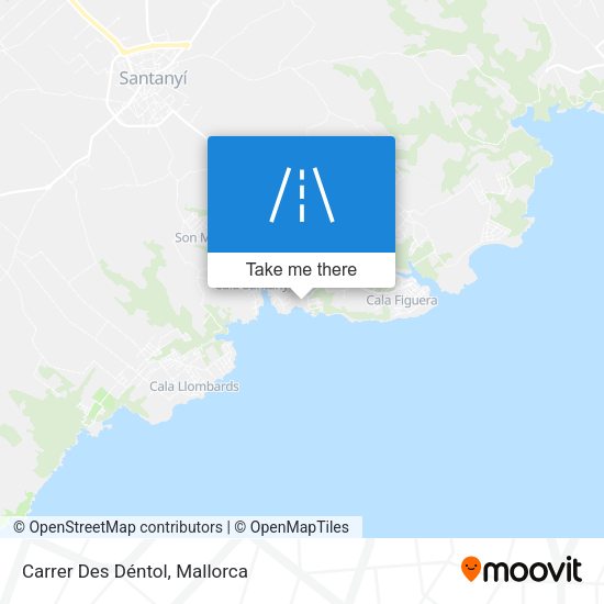 Carrer Des Déntol map