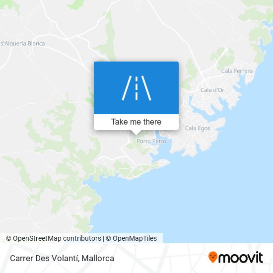 mapa Carrer Des Volantí
