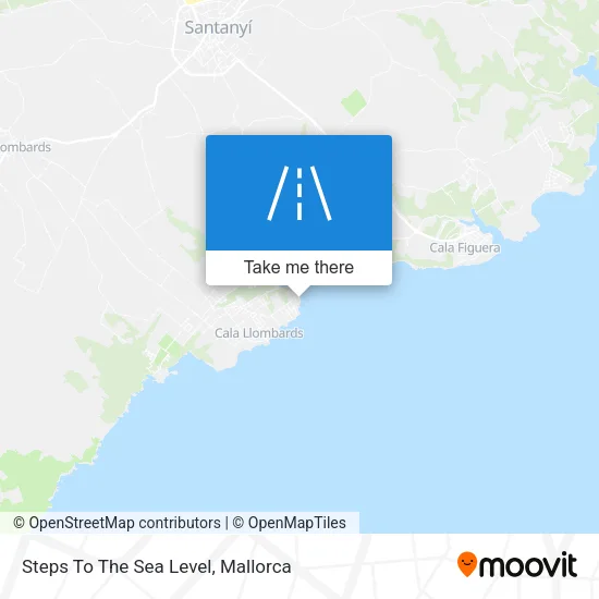 Steps To The Sea Level map