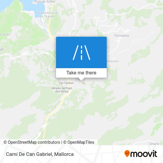 Camí De Can Gabriel map