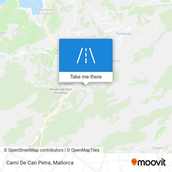 Camí De Can Petra map
